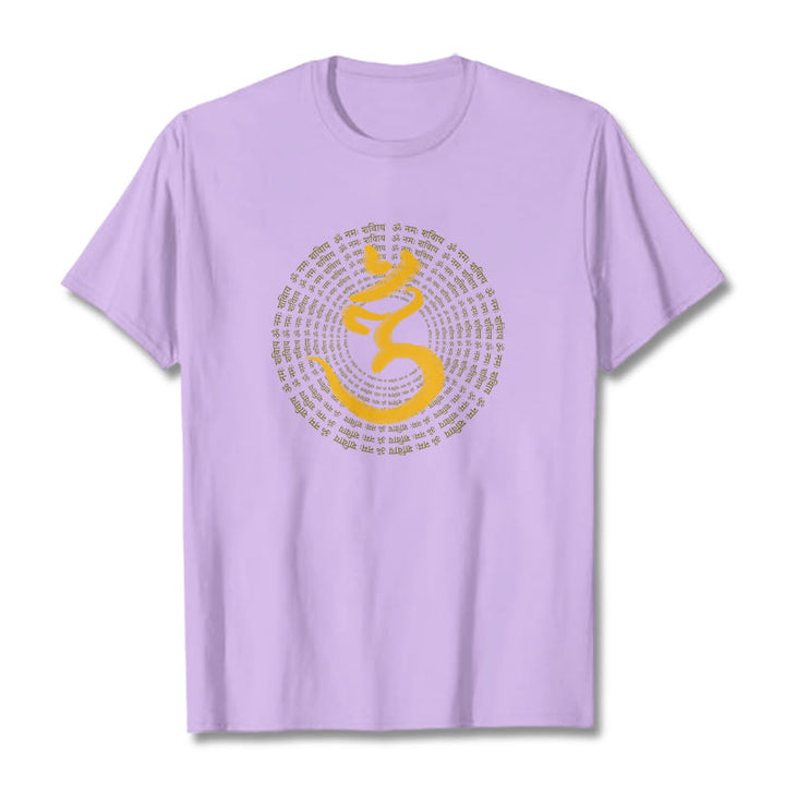 T-shirt Buddha Stones 108 OM NAMAH SHIVAYA Mantra sanscrito