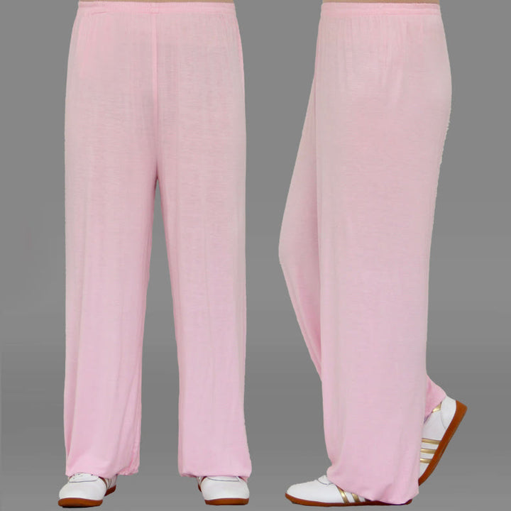 Pantaloni unisex in modal con elastico in vita, estivi, per la pratica del Tai Chi Qigong , Buddha Stones