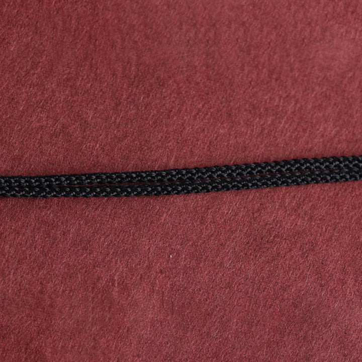 Collana con ciondolo in argento sterling 999 con sei vere parole del sutra del cuore e cordino Buddha Stones - image 8