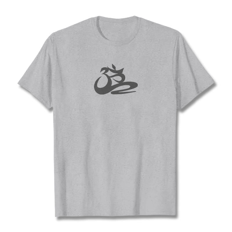 Maglietta Buddha Stones OM Tee - Grigio chiaro - 2XL - image 28