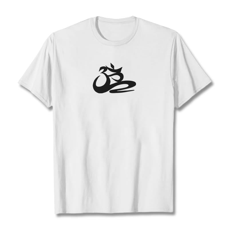 Maglietta Buddha Stones OM Tee - Bianco - 2XL - image 12