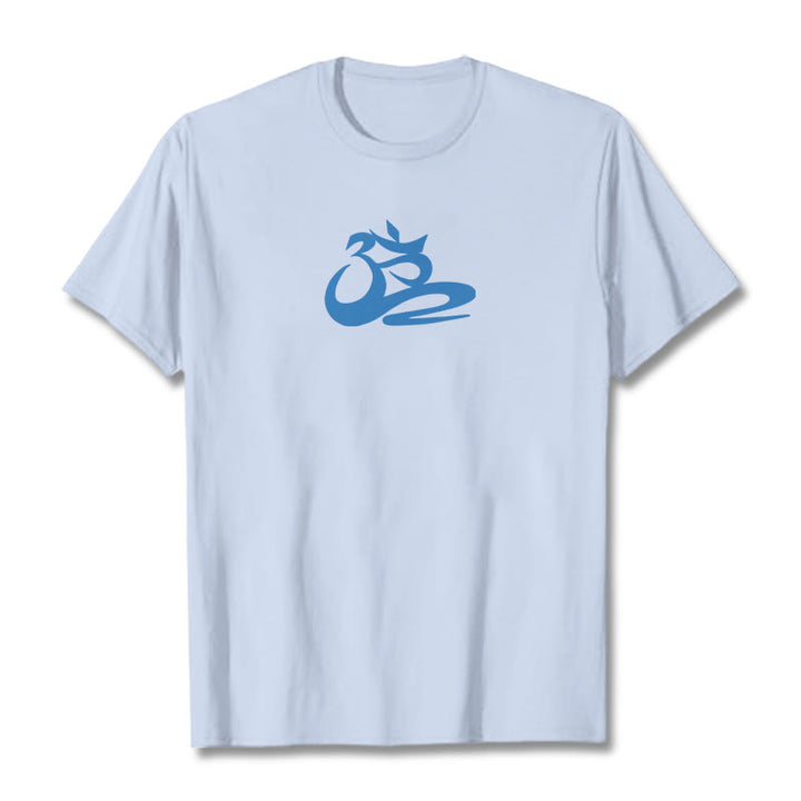 Maglietta Buddha Stones OM Tee - Ciano chiaro - 2XL - image 17