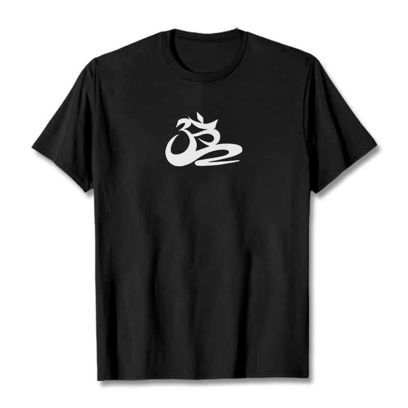 Maglietta Buddha Stones OM Tee - Nero - 2XL - image 7