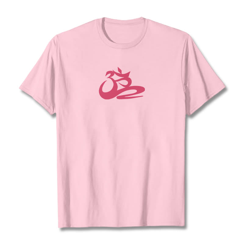 Maglietta Buddha Stones OM Tee - Rosa chiaro - 2XL - image 20