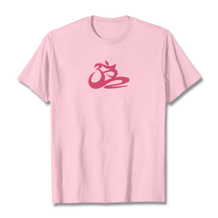 Maglietta Buddha Stones OM Tee - Rosa chiaro - 2XL - image 20