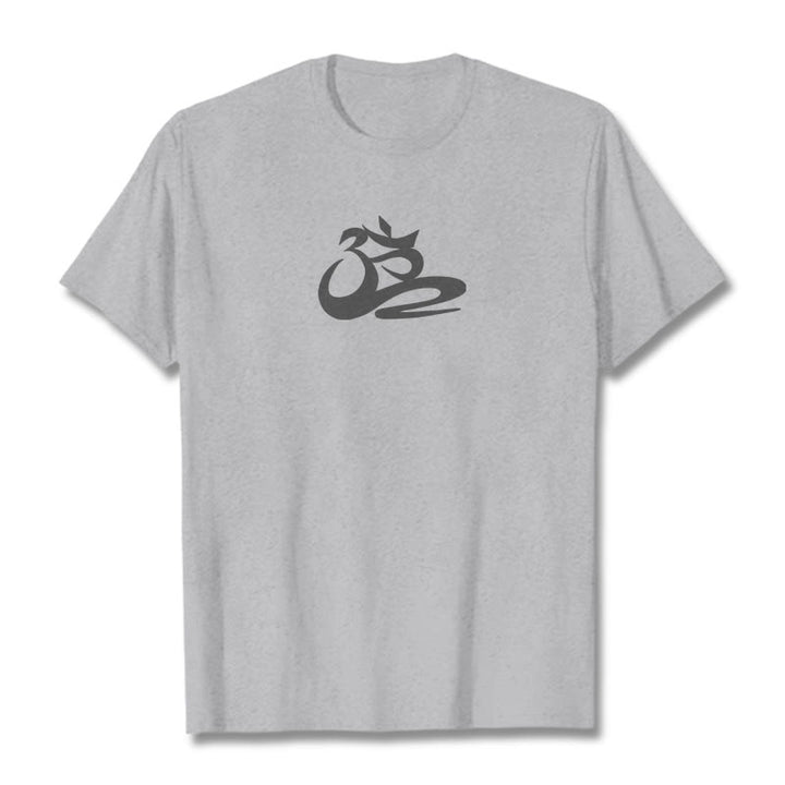 Maglietta Buddha Stones OM Tee - Grigio chiaro - 2XL - image 29