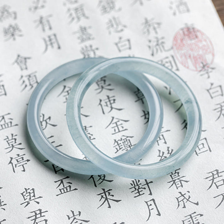 Braccialetto Buddha Stones Natural Aquamarine Serenity - image 14