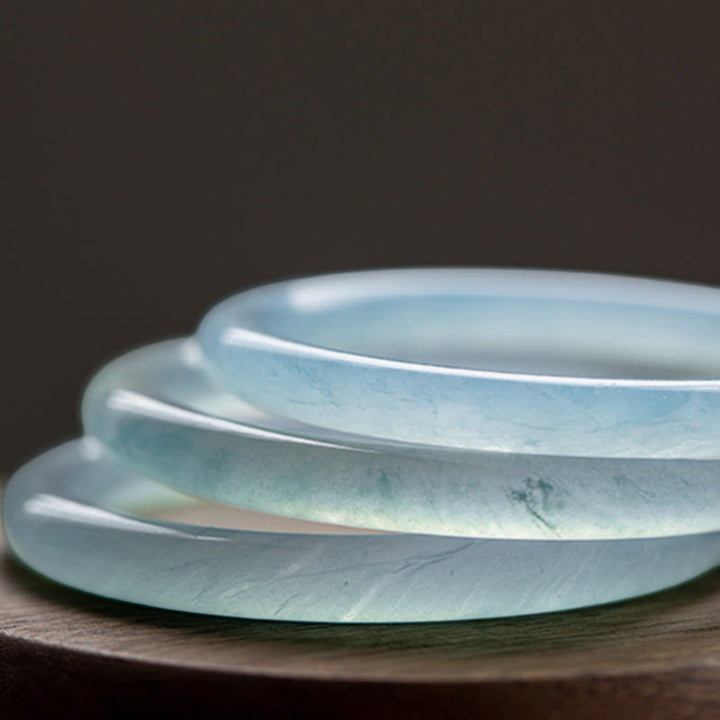 Braccialetto Buddha Stones Natural Aquamarine Serenity - image 17