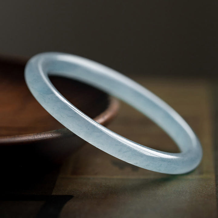 Braccialetto Buddha Stones Natural Aquamarine Serenity - image 0