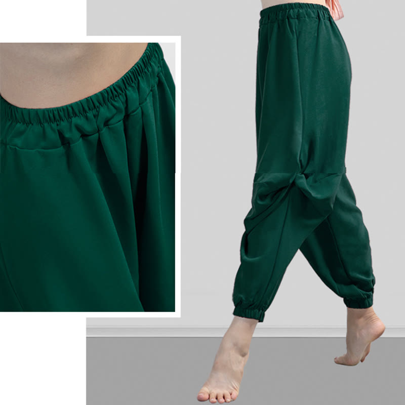 Pantaloni da yoga traspiranti in modal tinta unita Buddha Stones - image 18