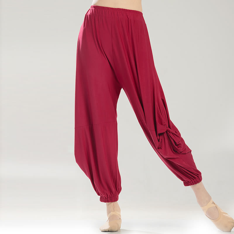 Pantaloni da yoga traspiranti in modal tinta unita Buddha Stones - image 1