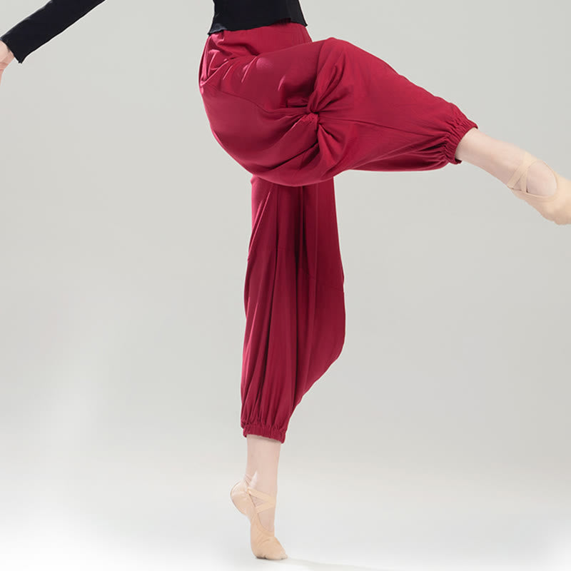 Pantaloni da yoga traspiranti in modal tinta unita Buddha Stones - image 14