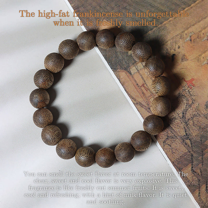 Bracciale Buddha Stones Natural Brunei Texture Agarwood Strength