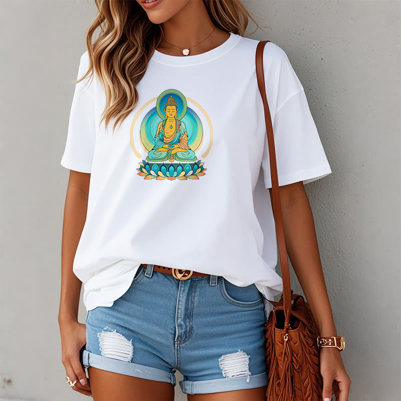 Maglietta Buddha Stones Lotus Buddha Tee - image 4