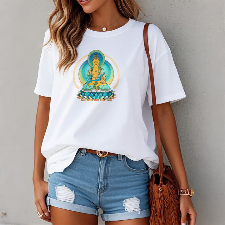 Maglietta Buddha Stones Lotus Buddha Tee - image 4