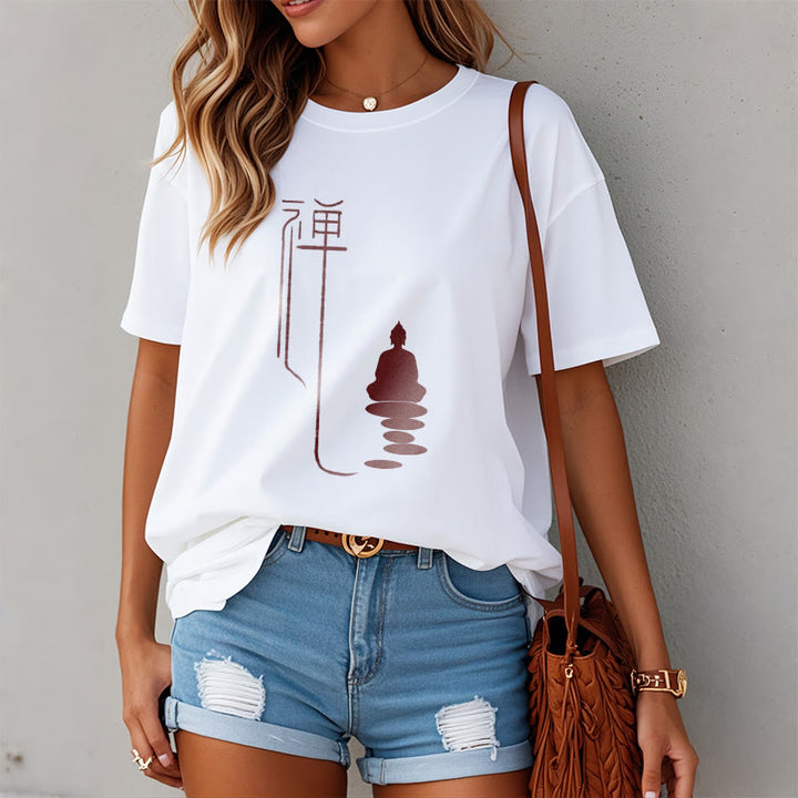 Maglietta Buddha Stones Zen Buddha Tee - image 10