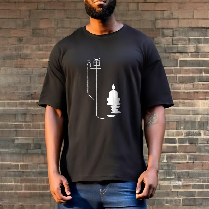 Maglietta Buddha Stones Zen Buddha Tee - image 6