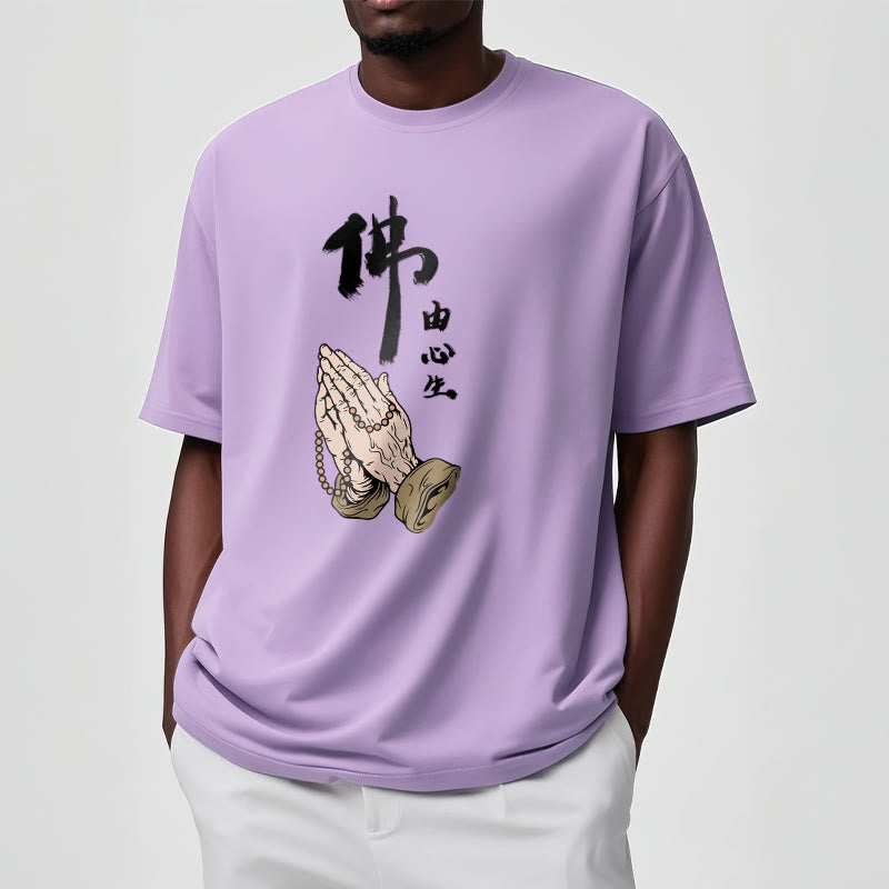 Maglietta Buddha Stones Prayering Tee - image 16