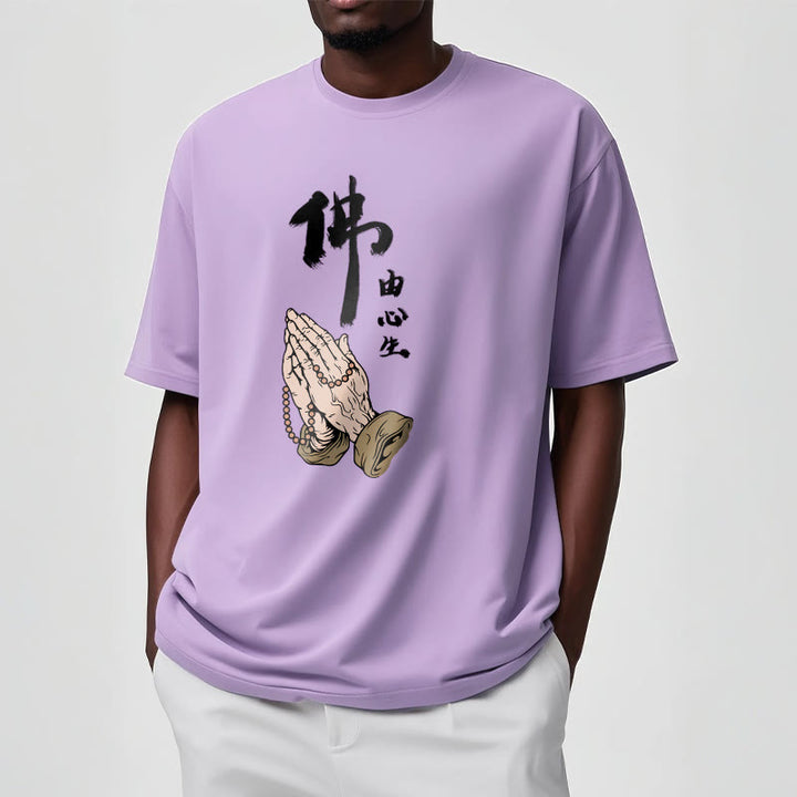 Maglietta Buddha Stones Prayering Tee - image 16