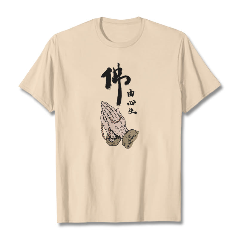 Maglietta Buddha Stones Prayering Tee - Biscotto - 2XL - image 17