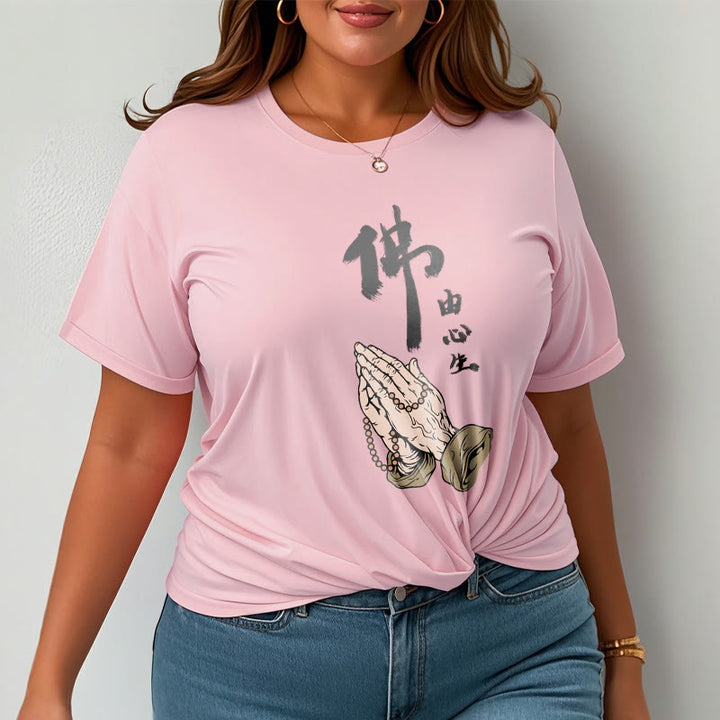 Maglietta Buddha Stones Prayering Tee - image 14