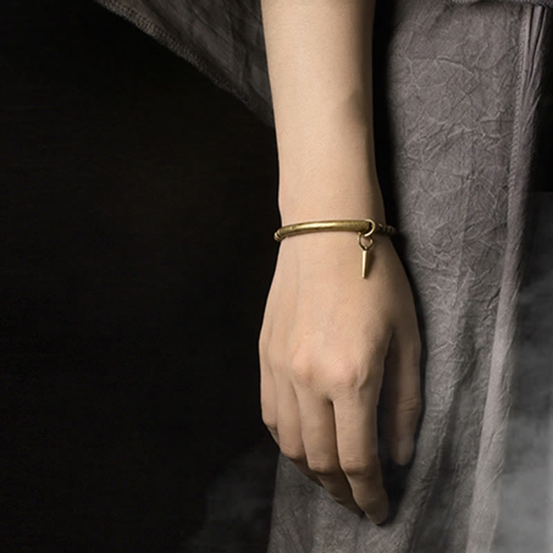 Bracciale semplice Buddha Stones Rame Ottone Equilibrio Ricchezza - image 9