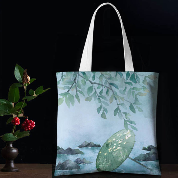Borsa a tracolla colorata in tela Buddha Stones