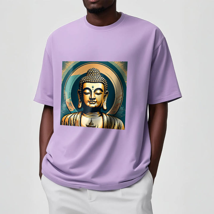 Maglietta Buddha Stones Aura Golden Buddha Tee - image 16