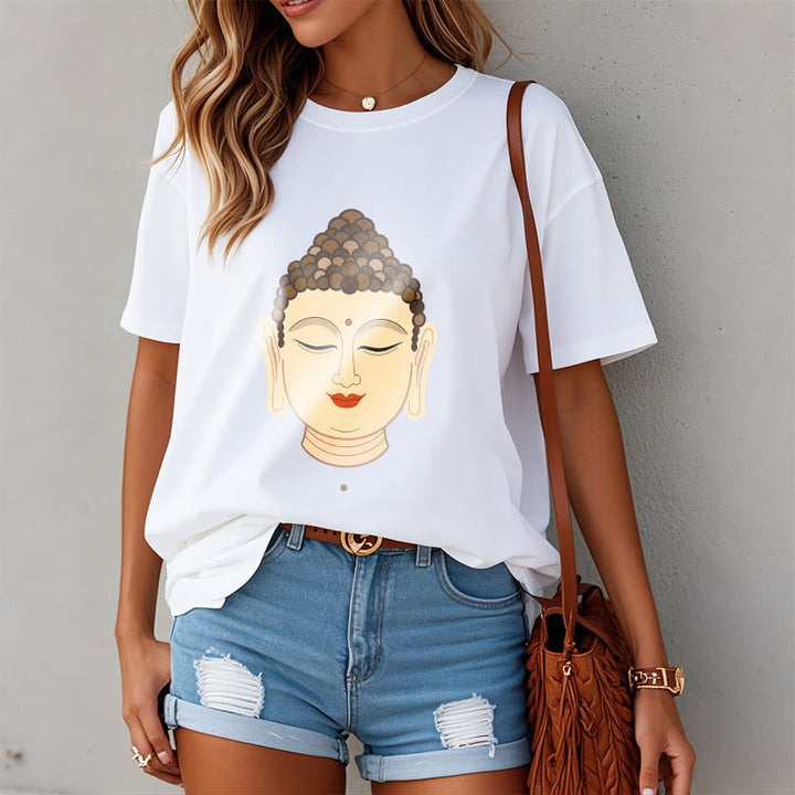 Maglietta Buddha Stones Meditazione Buddha Tee - image 4