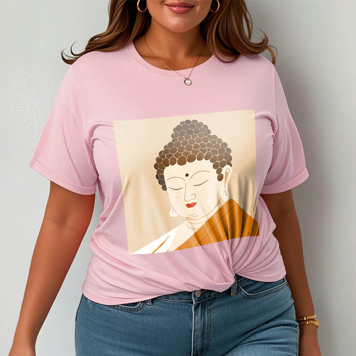 Maglietta Buddha Stones Chiudi gli occhi e rilassati Buddha Tee - image 13