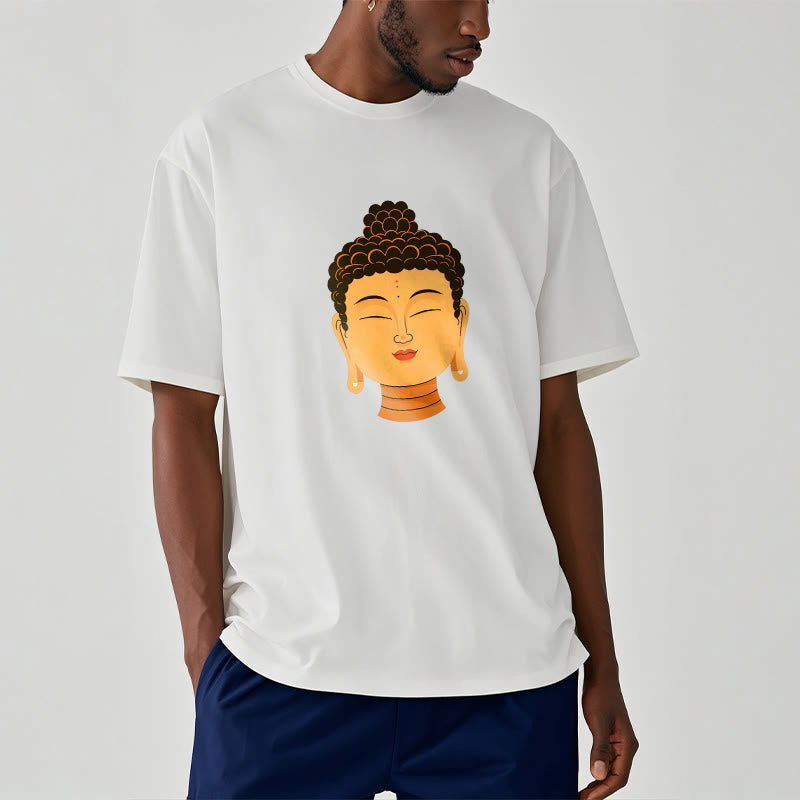Buddha Stones Blessed Meditation Buddha Tee - image 1