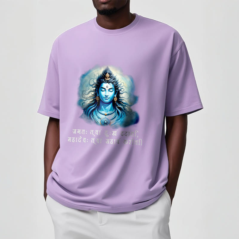 Maglietta Buddha Stones Sanscrito Mahadev viene in tuo aiuto - image 17