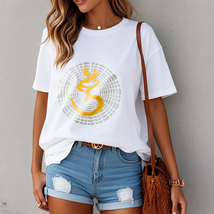 T-shirt Buddha Stones 108 OM NAMAH SHIVAYA Mantra sanscrito - image 8