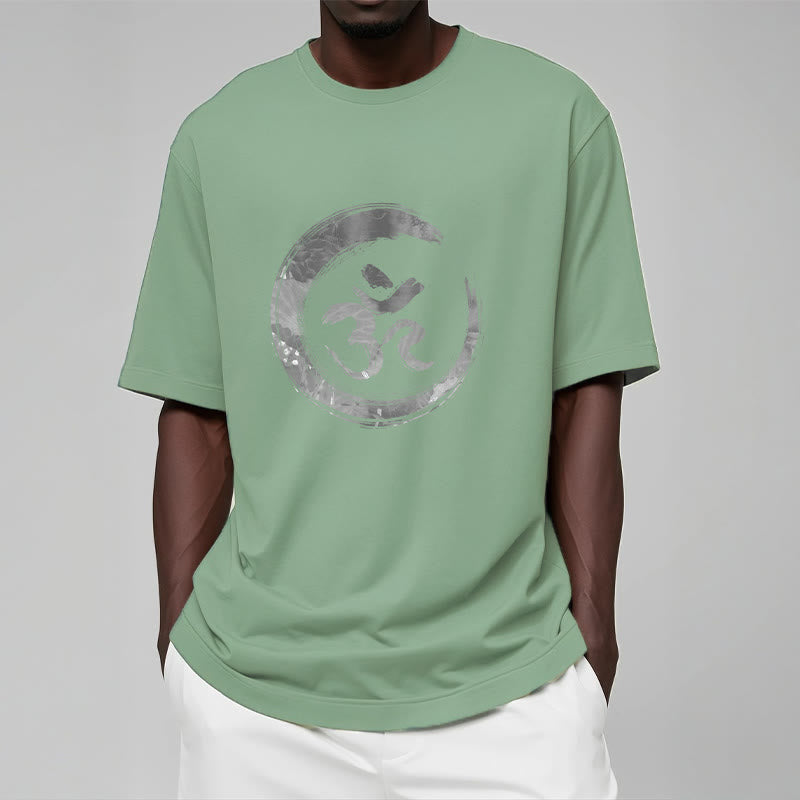 T-shirt con maglietta in sanscrito Buddha Stones OM Mantra - image 14