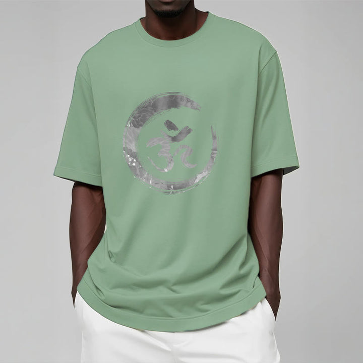 T-shirt con maglietta in sanscrito Buddha Stones OM Mantra - image 14