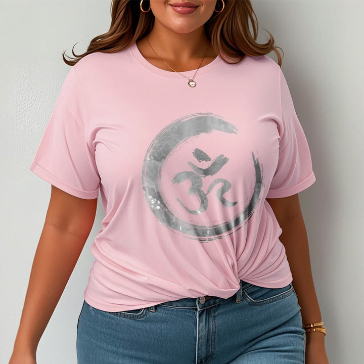 T-shirt con maglietta in sanscrito Buddha Stones OM Mantra - image 12