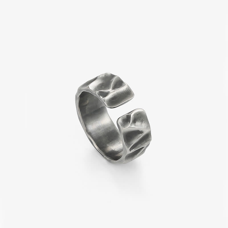Anello di protezione regolabile in argento sterling 999 Buddha Stones - image 12