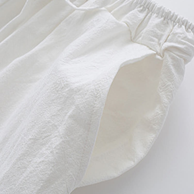 Buddha Stones Meditazione Rana-Bottone Tang Camicia Manica Lunga Pantaloni Uomo Completo - image 10