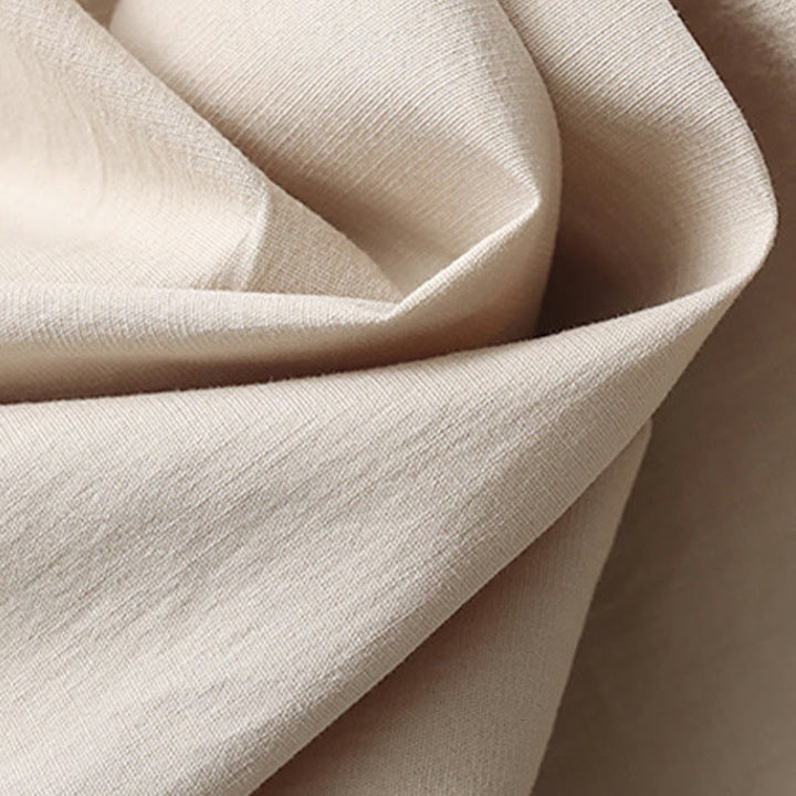 Camicia a maniche a tre quarti con bottoni a rana e Buddha Stones, pantaloni a gamba larga, abito da uomo in cotone e lino - image 8