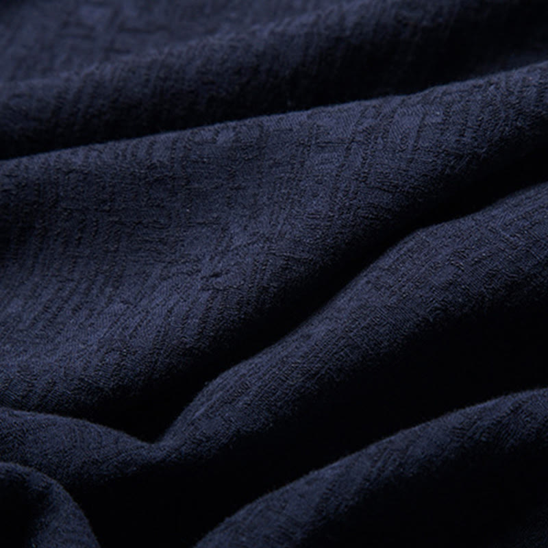 Giacca da uomo in stile cinese Tang Buddha Stones , tinta unita - image 21