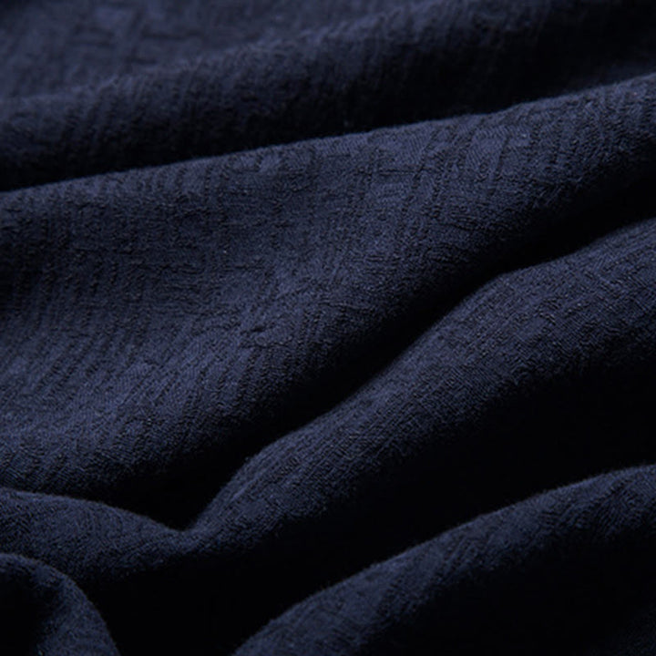 Giacca da uomo in stile cinese Tang Buddha Stones , tinta unita - image 21