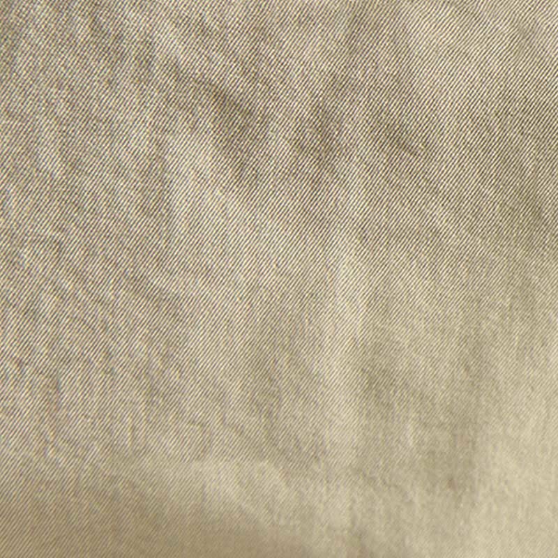 Camicia casual in cotone di colore puro con colletto rovesciato a maniche lunghe da uomo Buddha Stones con tasca - image 7