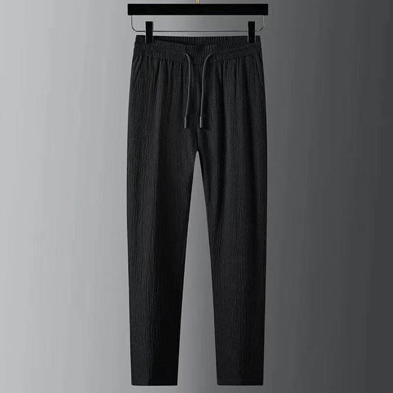 Set di pantaloni a maniche lunghe in tinta unita Buddha Stones , abbigliamento da uomo - image 4