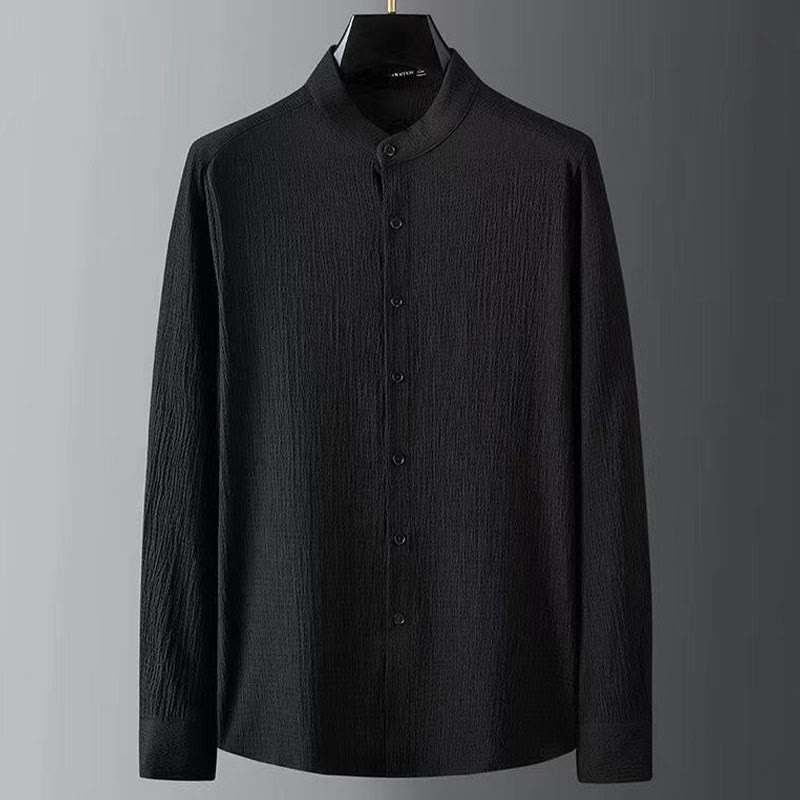 Set di pantaloni a maniche lunghe in tinta unita Buddha Stones , abbigliamento da uomo - image 2