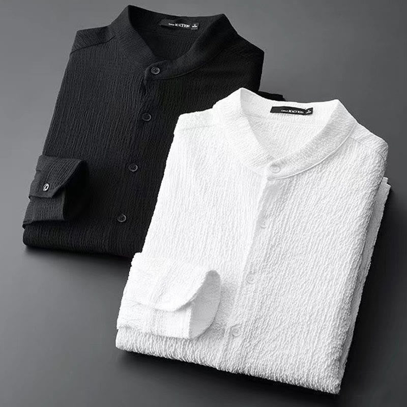 Set di pantaloni a maniche lunghe in tinta unita Buddha Stones , abbigliamento da uomo - image 1