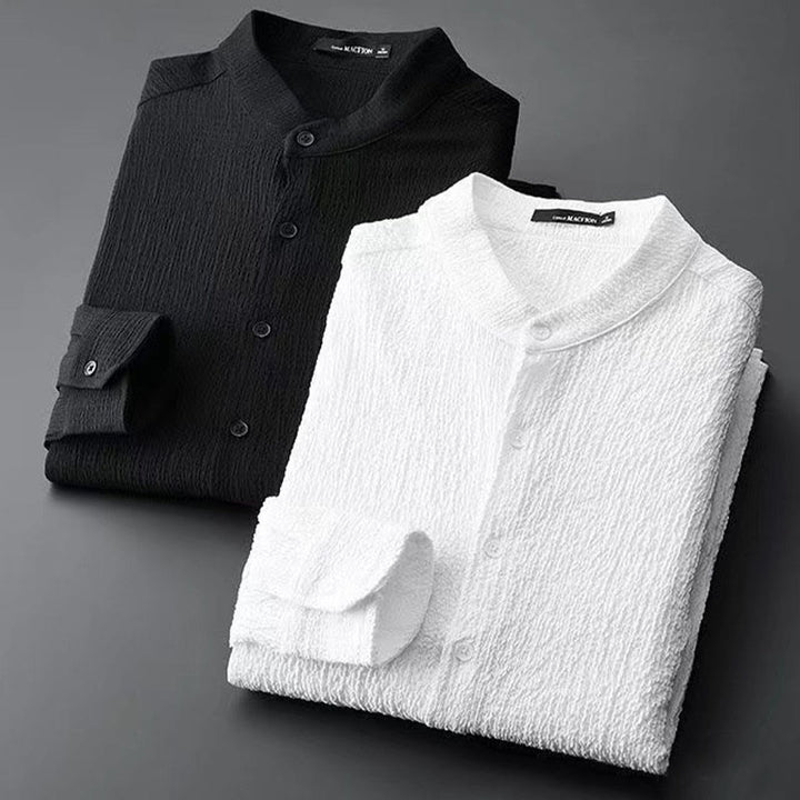 Set di pantaloni a maniche lunghe in tinta unita Buddha Stones , abbigliamento da uomo - image 1