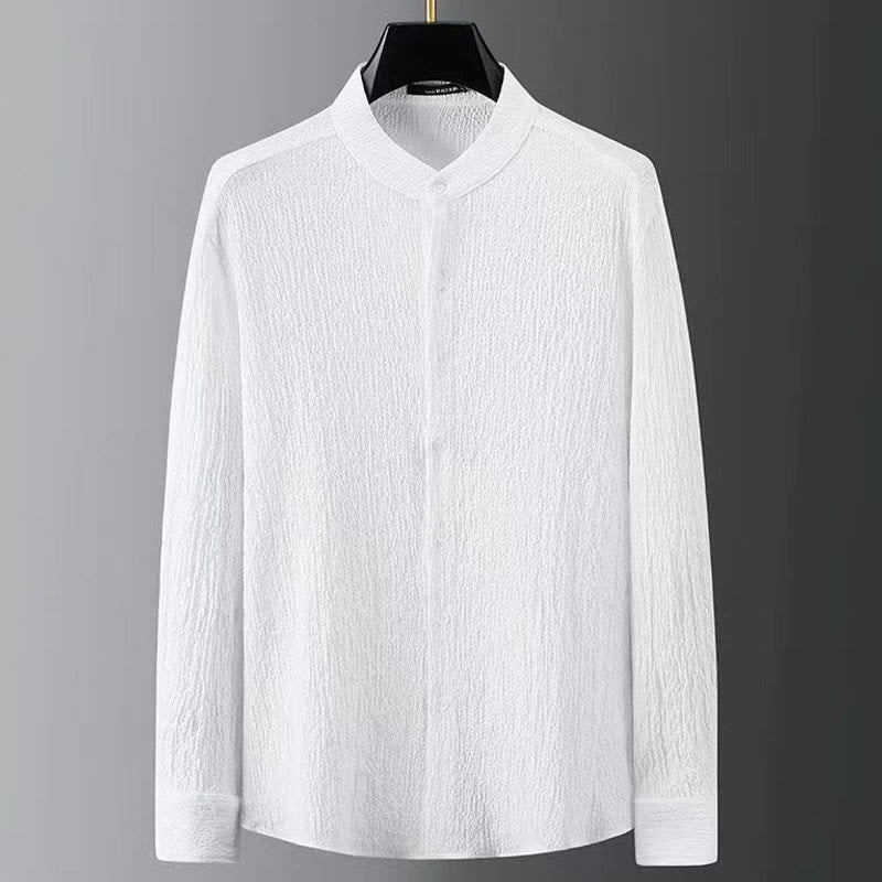 Set di pantaloni a maniche lunghe in tinta unita Buddha Stones , abbigliamento da uomo - image 5