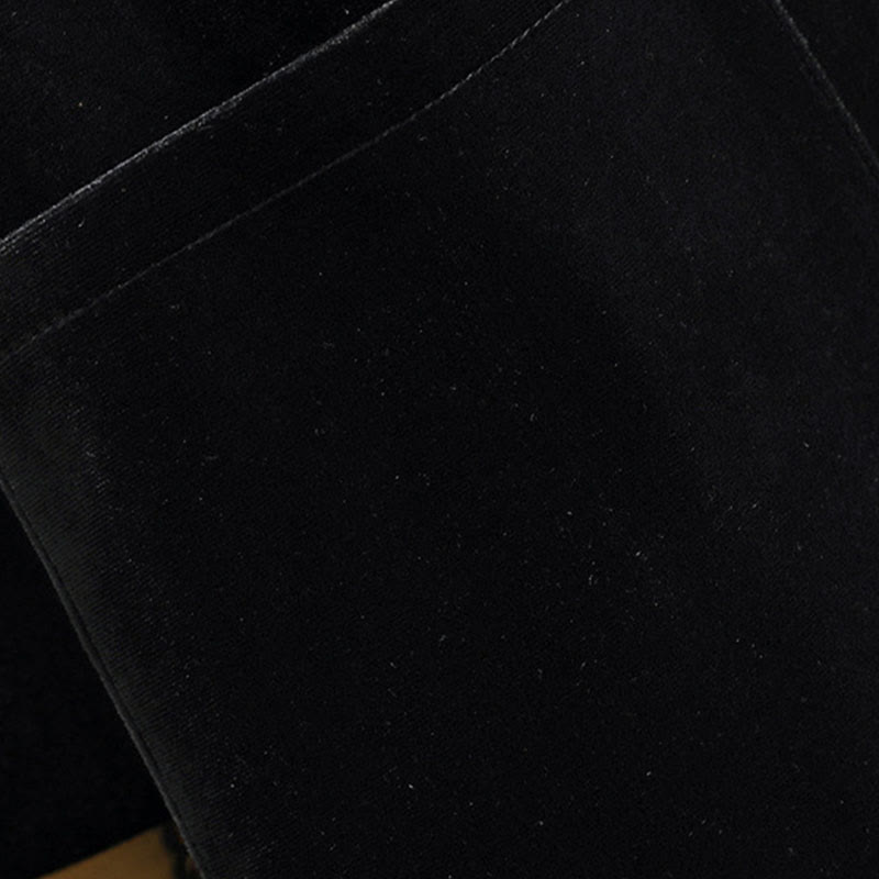 Buddha Stones Tang Suit Frog-bottoni Girocollo Cotone Uomo Giacca Camicia Abbigliamento - image 3