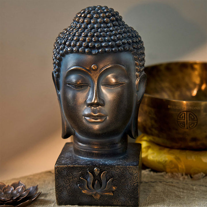 Buddha Stones Decorazione di meditazione della benedizione del Buddha tibetano