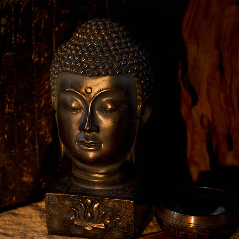 Buddha Stones Decorazione di meditazione della benedizione del Buddha tibetano